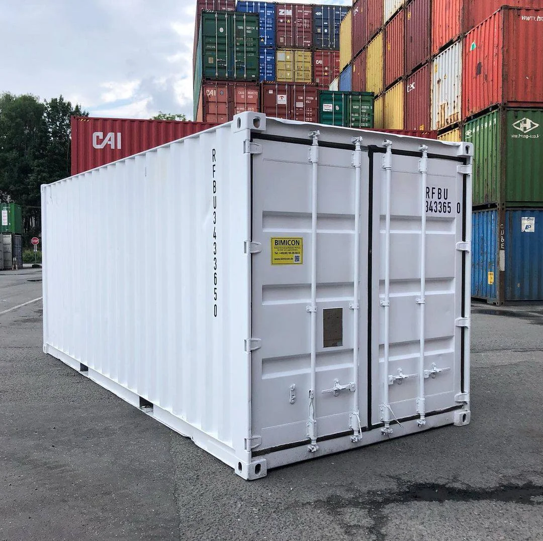 20ft shipping container (one trip) – white