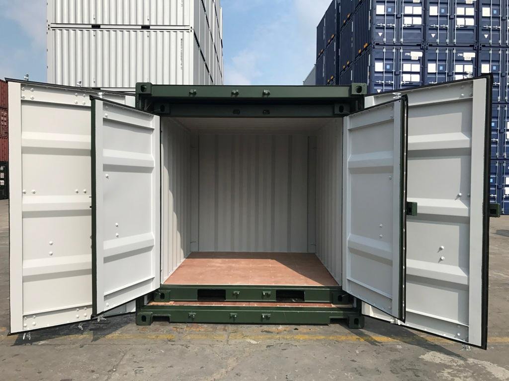 used 10ft cut down container