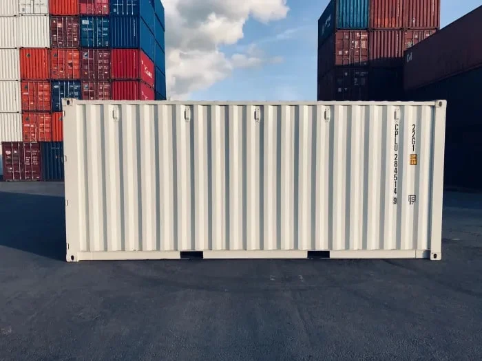 20ft shipping container (one trip) – white