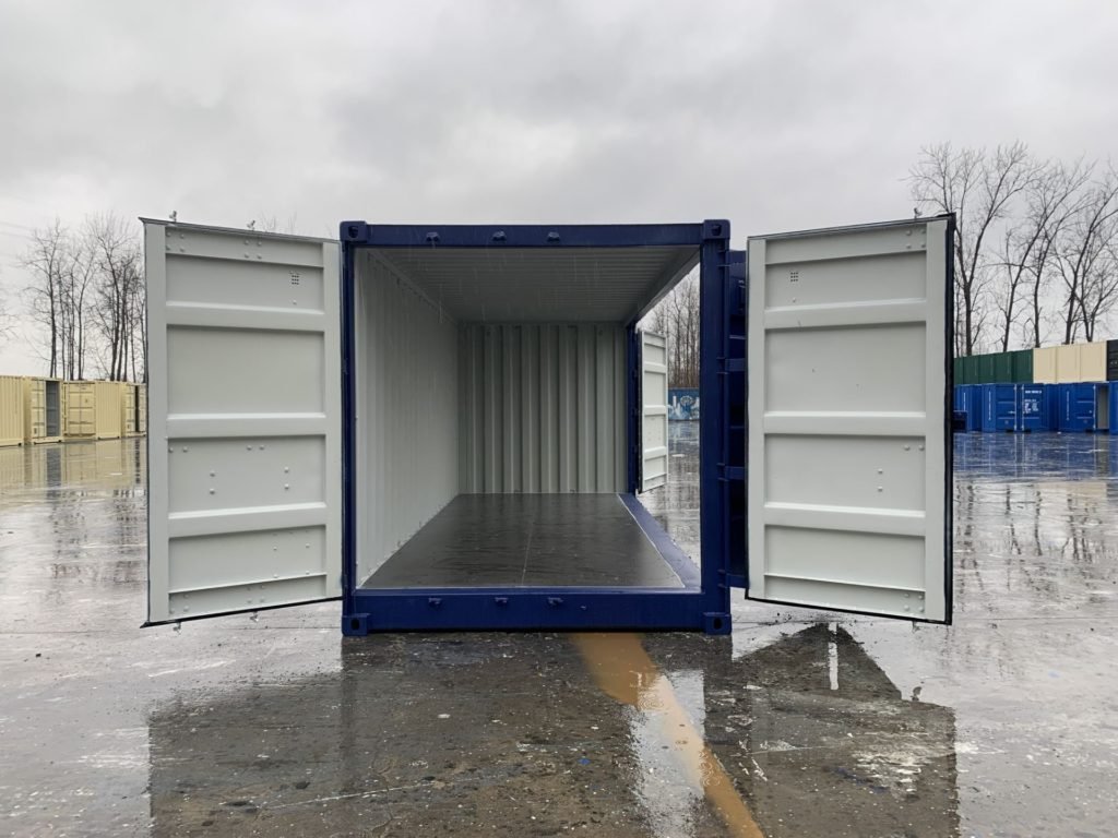 used 20ft open side / full side access container