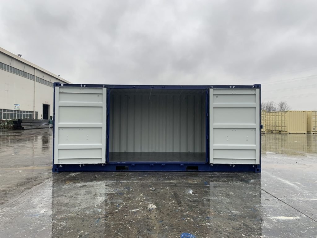 used 20ft open side / full side access container