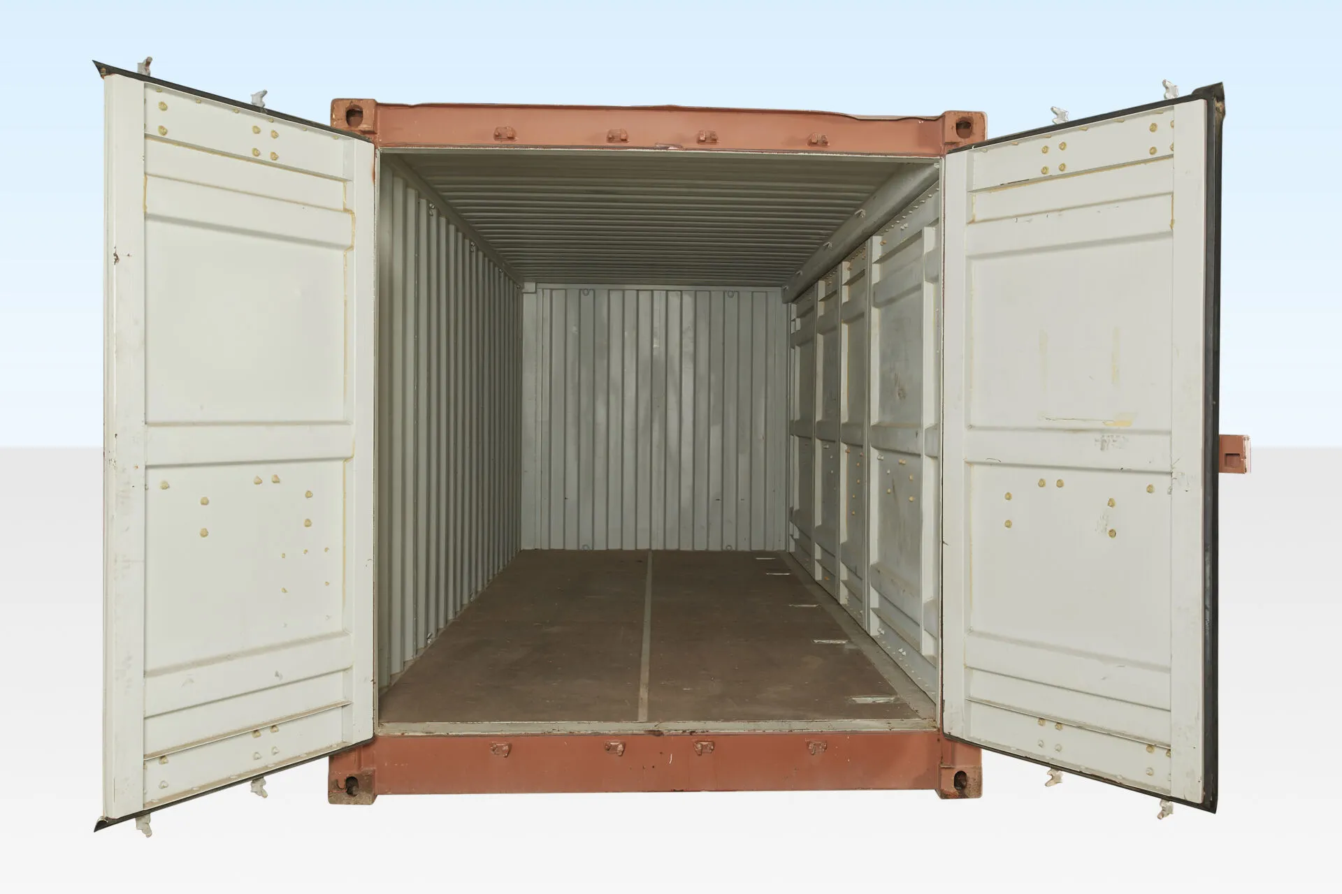 used 20ft open side / full side access container
