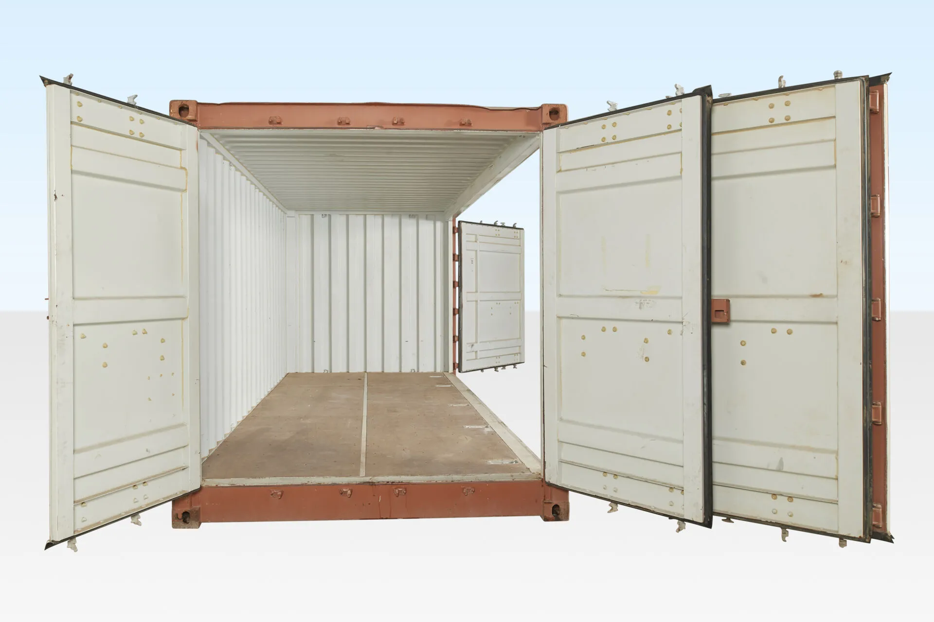 used 20ft open side / full side access container