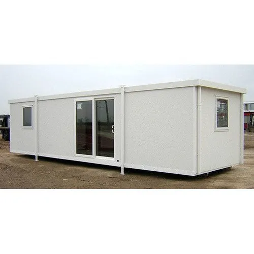 6.5m x 4.6m side linked flat pack office container