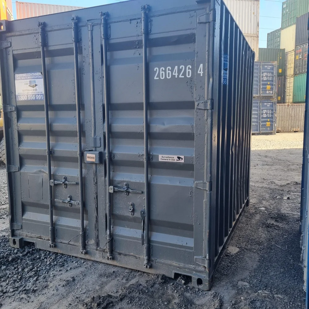 10ft x 8ft shipping container (one trip) – blue